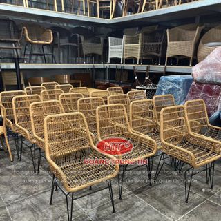 Ghế mây cafe giá rẻ ghế cafe sân vườn