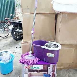 Bộ Lau Nhà + Cán Có Vỏ Thùng (Cái)