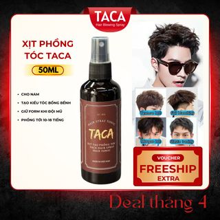 Xịt Phồng Tóc TACTA 50ml Hỗ Trợ Tạo Kiểu, Giữ Nếp, Kiềm Dầu Chai | Sáng Tạo Babershop
