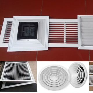 Tổng hợp các loại miệng gió, cửa gió phổ biến tại ANKACO