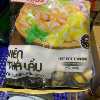 Viên thả lẩu gà nướng mật ong LC (500g / Gói)