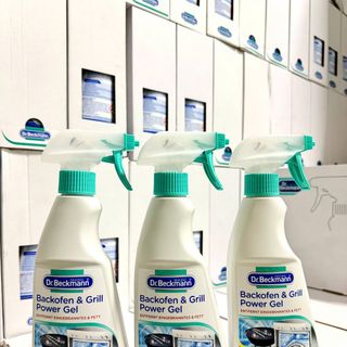 XỊT VỆ SINH LÒ NƯỚNG, NỒI CHIÊN KHÔNG DẦU, LÒ VI SÓNG DR. BECKMANN BACKOFEN AKTIV- GEL 375ML