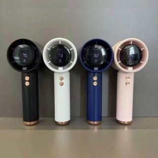 Quạt Cầm Tay  100 Mức Độ Gió Sử Dụng Động Cơ Turbo Dung Lượng Pin 5000mAh