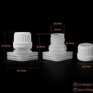 Vòi nhựa PE 16mm nắp đôi mới