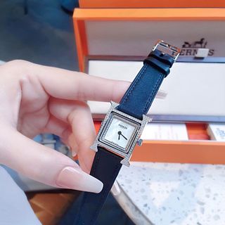 ĐỒNG HỒ NỮ CAO CẤP HERMEC DÂY DA MẶT VIỀN HỘT NEW