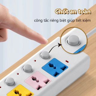 Ổ CẮM ĐIỆN USB ĐA NĂNG DÂY DÀI 5M