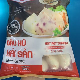 Đậu hũ hải sản nhân cá hồi LC (500g / Gói)