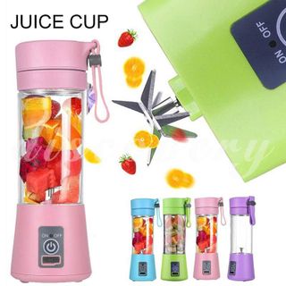 Máy Xay Sinh Tố 6 Lưỡi Cầm Tay Sạc Pin
