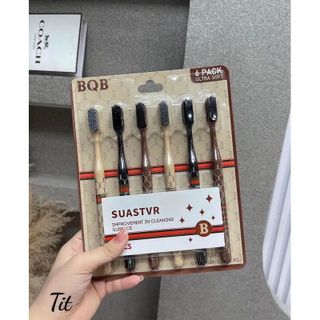 SET 6 BÀN CHẢI ĐÁNH RĂNG LUXURY BQB