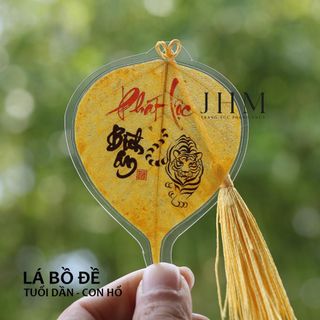 Lá Bồ Đề 12 con giáp JHM - Trợ Tài Lộc, Trợ Bình An