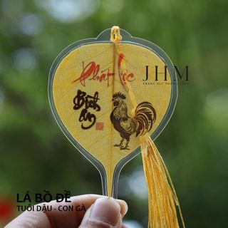 Lá Bồ Đề 12 con giáp JHM - Trợ Tài Lộc, Trợ Bình An