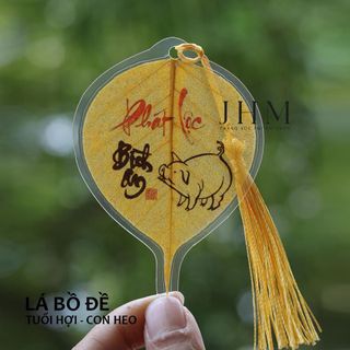 Lá Bồ Đề 12 con giáp JHM - Trợ Tài Lộc, Trợ Bình An