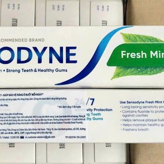 Kem đánh răng Sensodyne 100g Thái Lan giảm ê buốt,trắng răng, thơm miệng