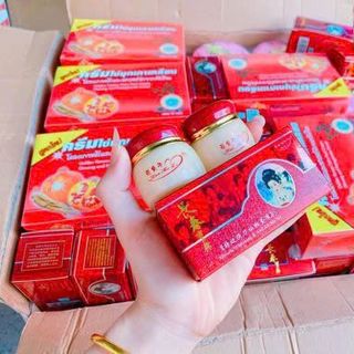 Kem dưỡng trắng da mờ thâm nám HuaShuLi cô tiên đỏ