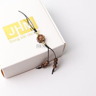 Dây đeo điện thoại, móc khóa, trang trí dây kéo túi sách trầm hương phong thủy JHM Decor Decor Phòng