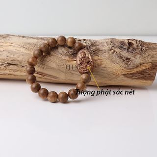 Vòng tay Phật bản mệnh Trầm Hương phong thủy JHM phù hợp tay nam nữ mang lại bình an may mắn Phụ Kiện Đeo Tay Voi