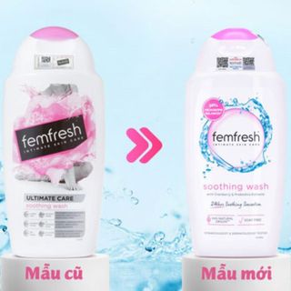 Dung dịch vệ sinh phụ nữ Femfresh Hồng 250ml - Giúp dưỡng ẩm, kháng khuẩn, giảm viêm nhiễm, nấm ngứa, làm dịu thư giãn