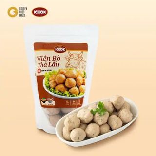Viên bò thả lẩu iCOOK 500g