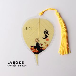 Lá bồ đề chú tiểu mang bình an phong thủy JHM mang lại may mắn tài lộc Decor Decor Phòng Đồng