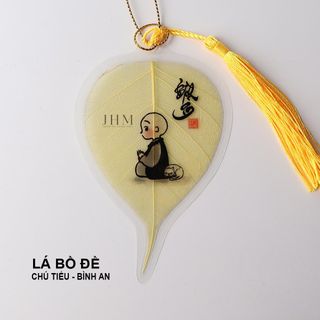 Lá bồ đề chú tiểu mang bình an phong thủy JHM mang lại may mắn tài lộc Decor Decor Phòng Đồng