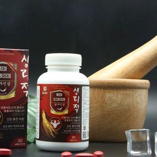 Viên Uống Tăng Cường Sinh Lý Men Ginsen – Bổ Thận Tráng Dương, Hỗ Trợ Kéo Dài Quan Hệ, Hồng Sâm Hàn Quốc
