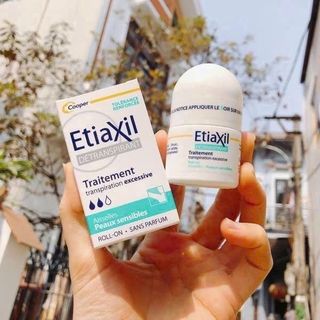LĂN KHỬ MÙI ETIAXIL MÀU XANH ĐẶC TRỊ HÔI NÁCH CHO DA NHẠY CẢM- 15ml