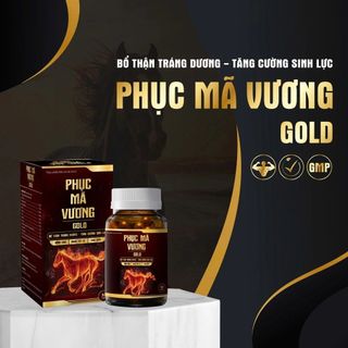 Viên Uống Tăng Cường Sinh Lý Nam Phục Mã Vương Gold – Bổ Thận Tráng Dương, Kéo Dài Quan Hệ