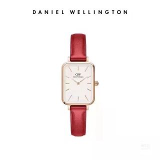 ĐỒNG HỒ NỮ CAO CẤP DANIEL W QUADRO  PRESSED SUFFOLK DÂY DA  FULLBOX TEM