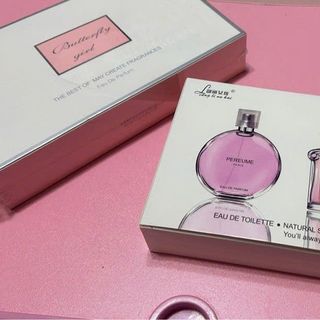 SET 3 chai nước hoa nữ Butterfly Girl full box thơm lâu nội địa Trung