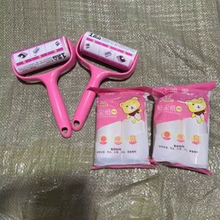 Set cây lăn bụi kèm 2 lõi lăn