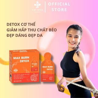 Giảm Cân Maxburn Detox - Detox Thải Độc, Giảm Hấp Thu Chất Béo, Đẹp Da, Đẹp Dáng, An Toàn Tự Nhiên