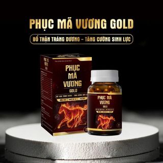 Viên Uống Tăng Cường Sinh Lý Nam Phục Mã Vương Gold – Bổ Thận Tráng Dương, Kéo Dài Quan Hệ