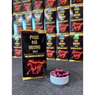 Viên Uống Tăng Cường Sinh Lý Nam Phục Mã Vương Gold – Bổ Thận Tráng Dương, Kéo Dài Quan Hệ