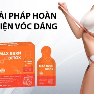 Giảm Cân Maxburn Detox - Detox Thải Độc, Giảm Hấp Thu Chất Béo, Đẹp Da, Đẹp Dáng, An Toàn Tự Nhiên