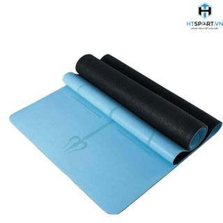 Thảm Yoga PU Cao Su 5mm Định Tuyến Chống Trơn Trượt, Bám Hút Tốt Tập Tại Nhà