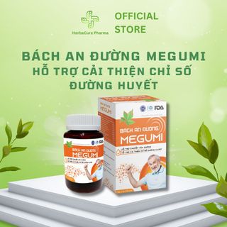Bách An Đường Megumi - Hỗ Trợ Ổn Định Đường Huyết, Giúp Giảm Nguy Cơ Biến Chứng Tiểu Đường