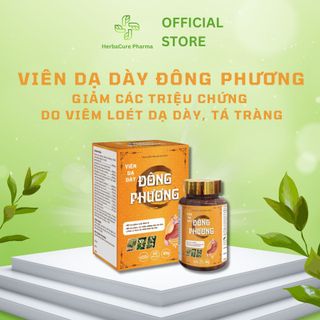 Viên Uống Dạ Dày Đông Phương - Hỗ Trợ Giảm Trào Ngược Dạ Dày, Viêm Loét Dạ Dày, Bảo Vệ Niêm Mạc Dạ Dày