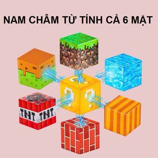 SET 10 KHỐI NAM CHÂM XẾP HÌNH TỪ TÍNH