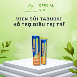 Viên Sủi TABUCHI - Hỗ Trợ Giảm Chảy Máu, Tăng Bền Thành Mạch, Dùng cho người bị trĩ, trĩ nội, trĩ ngoại