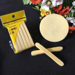 Bông nở rửa mặt, bọt biển rửa mặt - gói 12 miếng