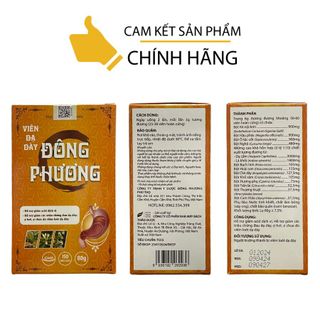 Viên Uống Dạ Dày Đông Phương - Hỗ Trợ Giảm Trào Ngược Dạ Dày, Viêm Loét Dạ Dày, Bảo Vệ Niêm Mạc Dạ Dày