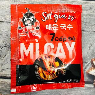 SỐT NẤU MÌ CAY 7 CẤP ĐỘ 50G