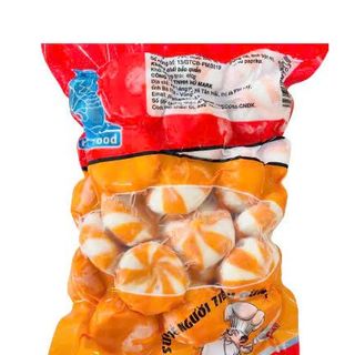 BÁNH BAO TRỨNG NHÍM CAM 1KG ( 2 GÓI )