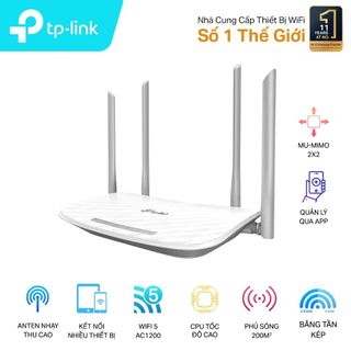 Bộ Phát Wifi TPLink Archer C50 2 băng tần Chuẩn AC 1200Mbps - Hàng chính hãng