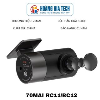 Camera hành trình sau RC11 RC12 RC13 cho 70Mai A200 A500s A510 A810 -   Chính hãng