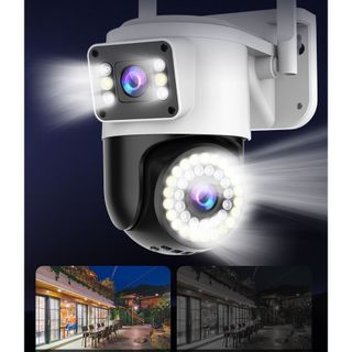 Camera WIFI YOOSEE 2 MẮT Trong Nhà/Ngoài Trời Q42/QPT36, Đàm Thoại 2 Chiều, FHD, Ban Đêm Có Màu, Xoay 360 Độ