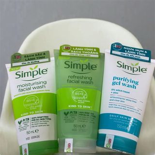 Sữa Rửa Mặt Simple 150ml