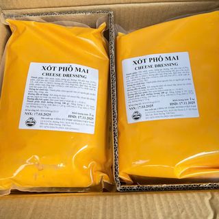 XỐT PHÔ MAI CHEESE DRESSING OTTOGI GÓI 1KG
