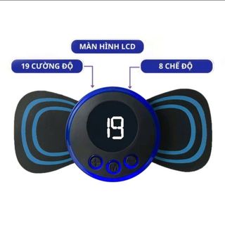 Máy massage xung điện mini cánh bướm