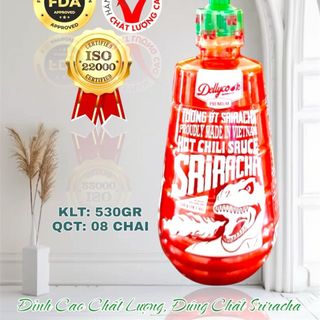 Tương Ớt Sriracha (DellyCook) loại 530gr